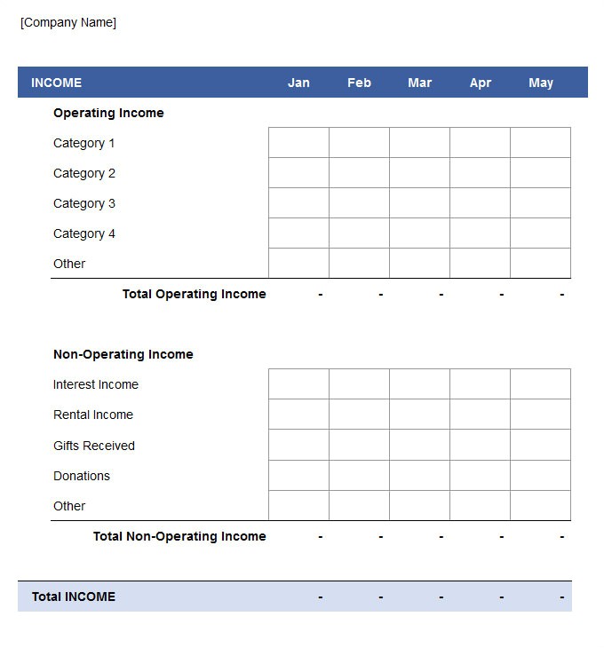 12 Month Business Plan Template Marketing Budget Template 22 Free Word Excel Pdf