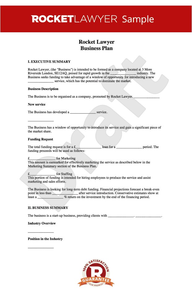 Attorney Business Plan Template Business Plan Template Free How to Write A Business Plan