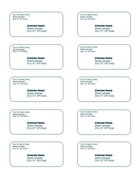 Avery Address Labels Template 18660 Williamson ga us