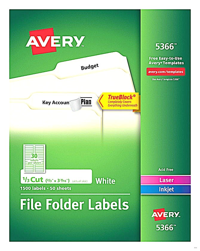 Avery 5266 Template Free Download