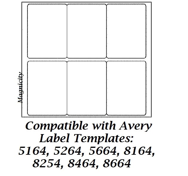 Avery Label Template 8164 Williamson ga us