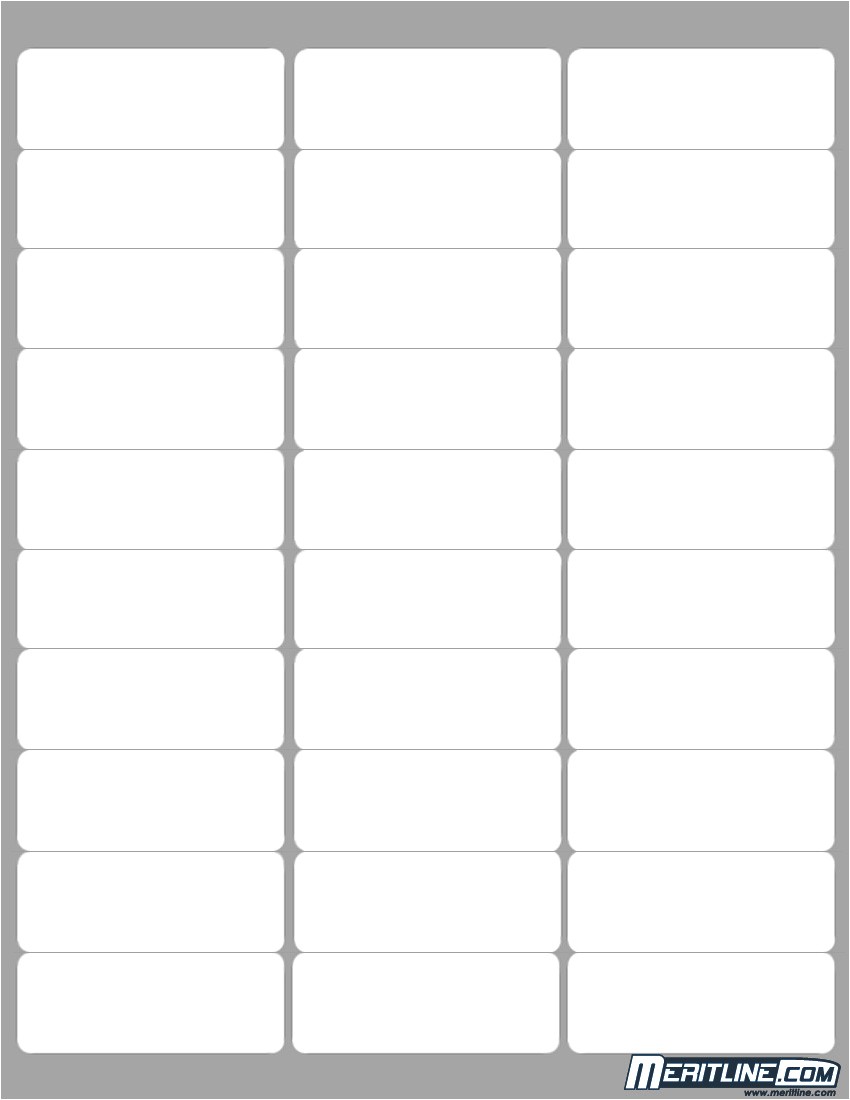 Avery Labels 8460 Template Avery Labels 8460 Template Template Time Table Chart