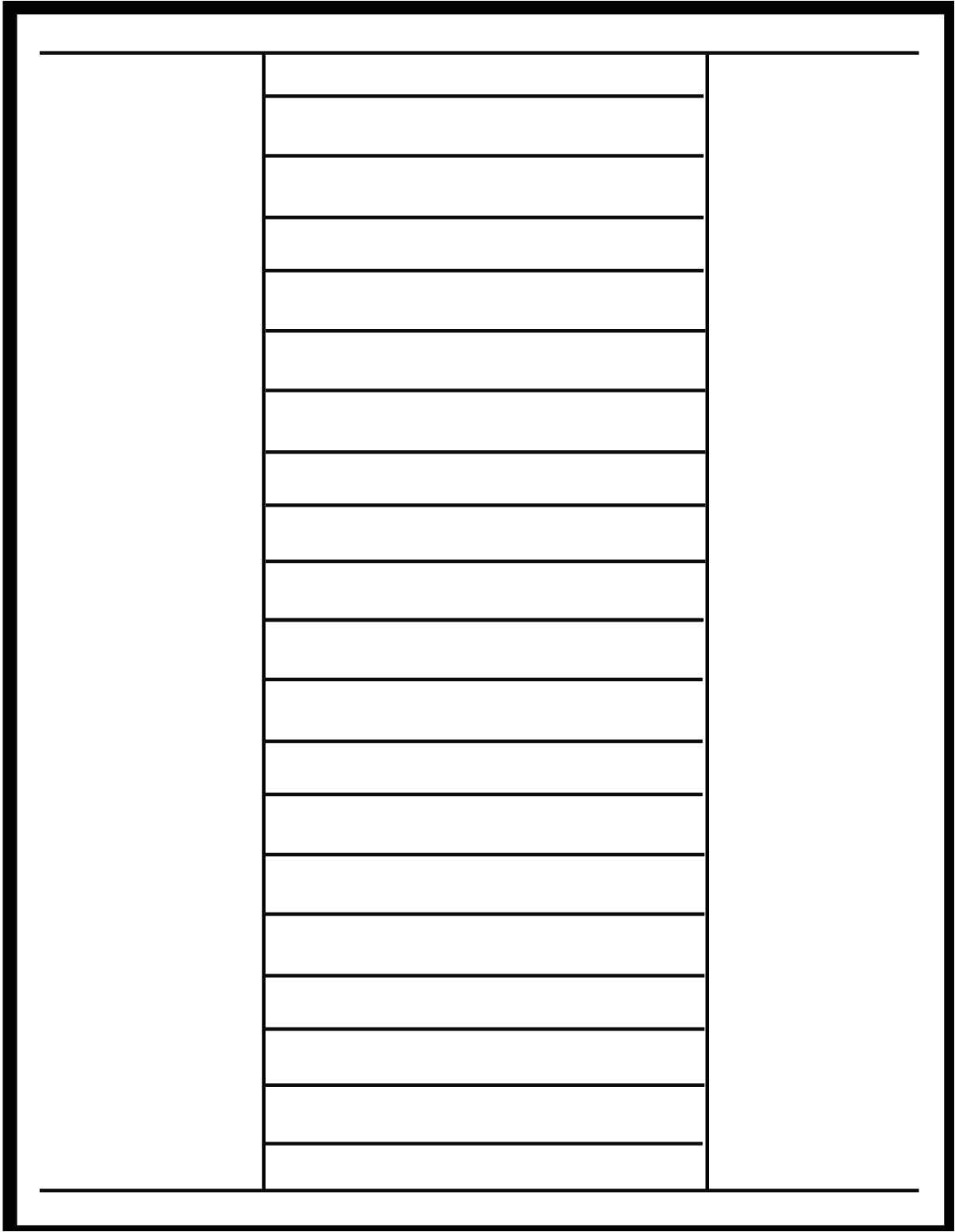 Avery Printable Tabs Template Insertable Dividers Templates Avery