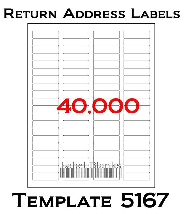 Avery Return Address Labels 80 Per Sheet Template Williamson ga us