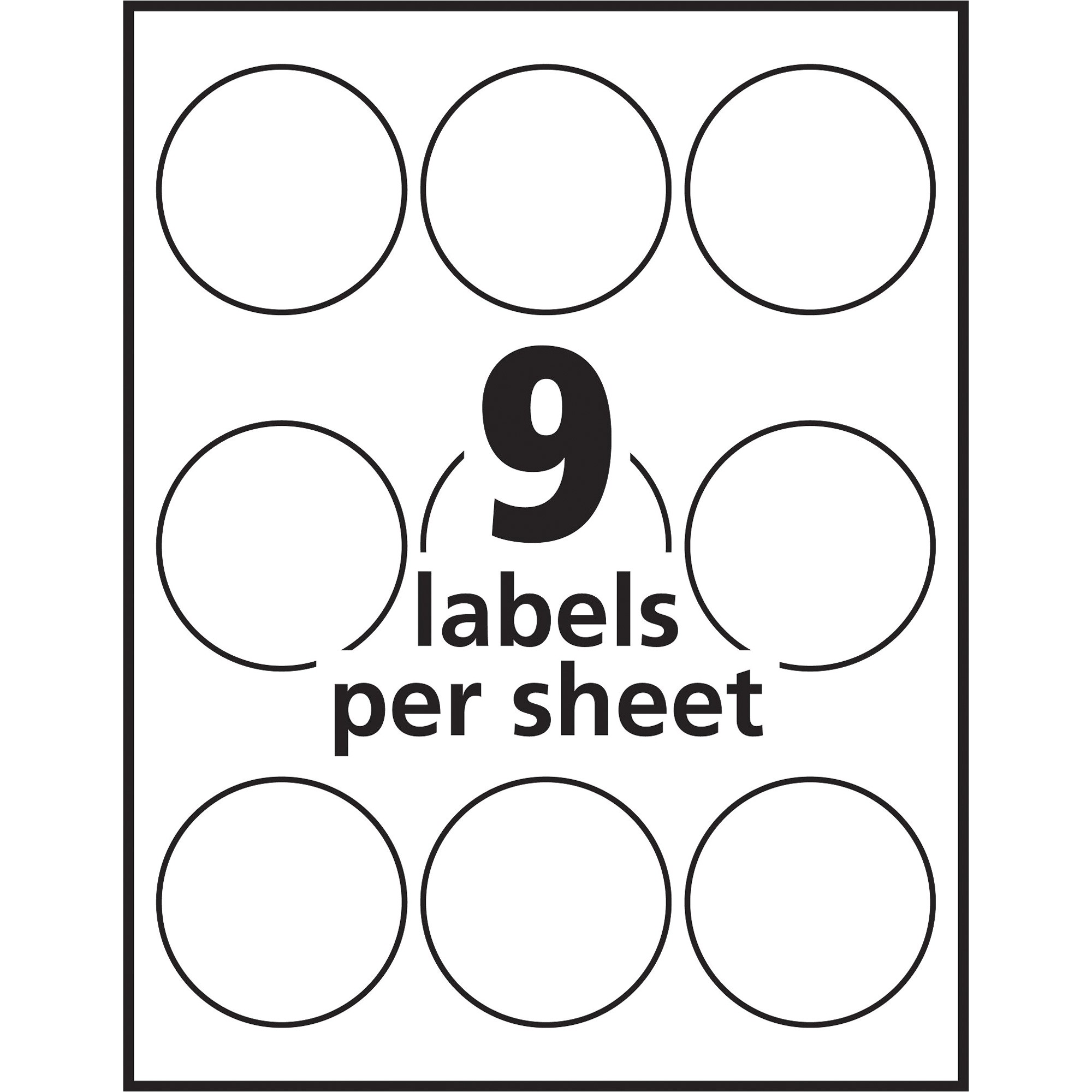 Avery Round Labels Template williamson ga us