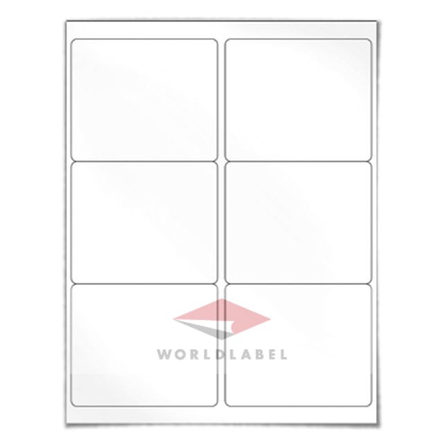 Avery Shipping Label Template 8164 600 Labels 4 X 3 33 Quot Blank Shipping Labels Uses Avery