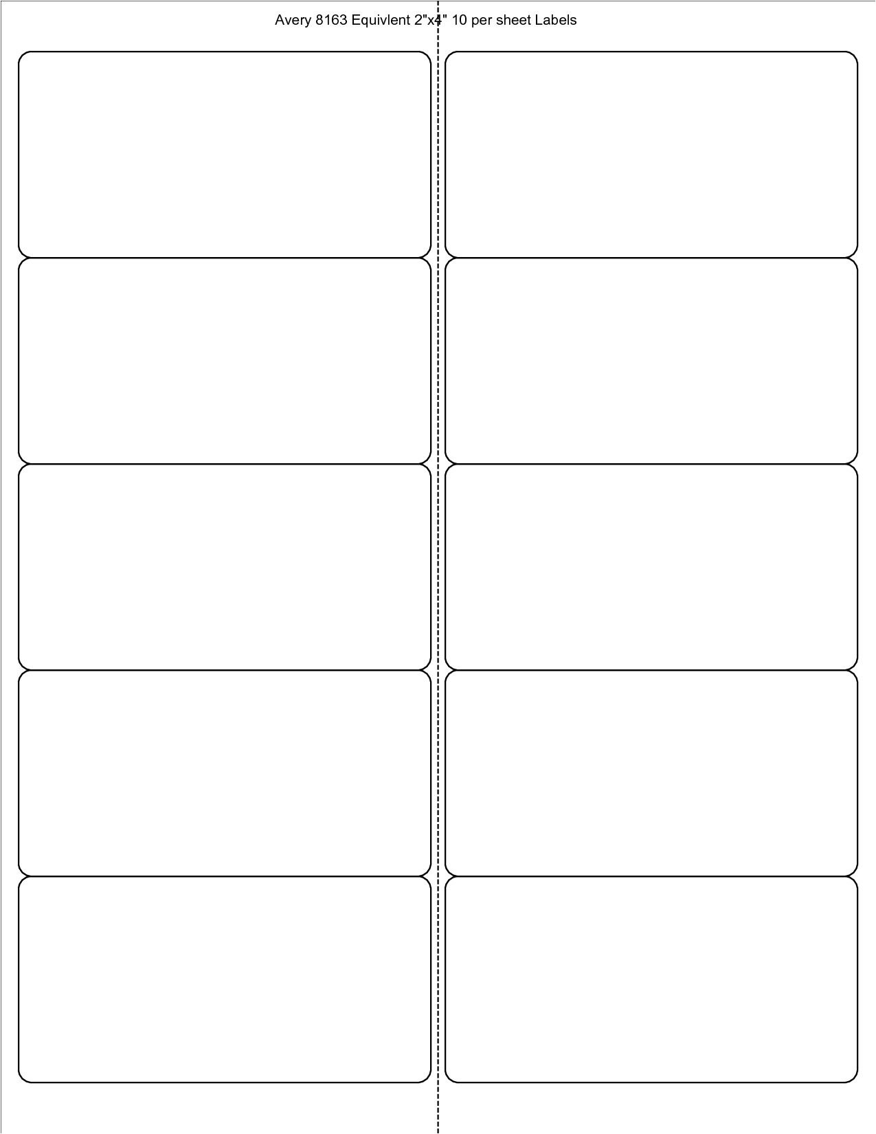 4 X 2 Label Template 3 Per Sheet Get What You Need For Free