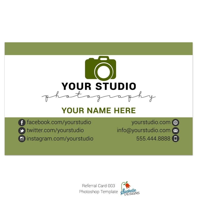 Business Card Sheet Template Photoshop Referral Business Card Size Photoshop Template 003 for