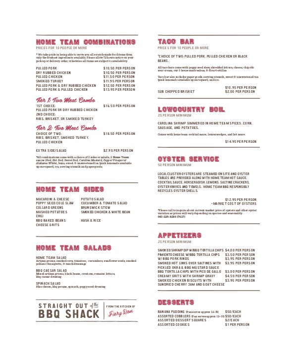 Catering Menu Proposal Template Catering Proposal Template 9 Free Word Pdf Documents
