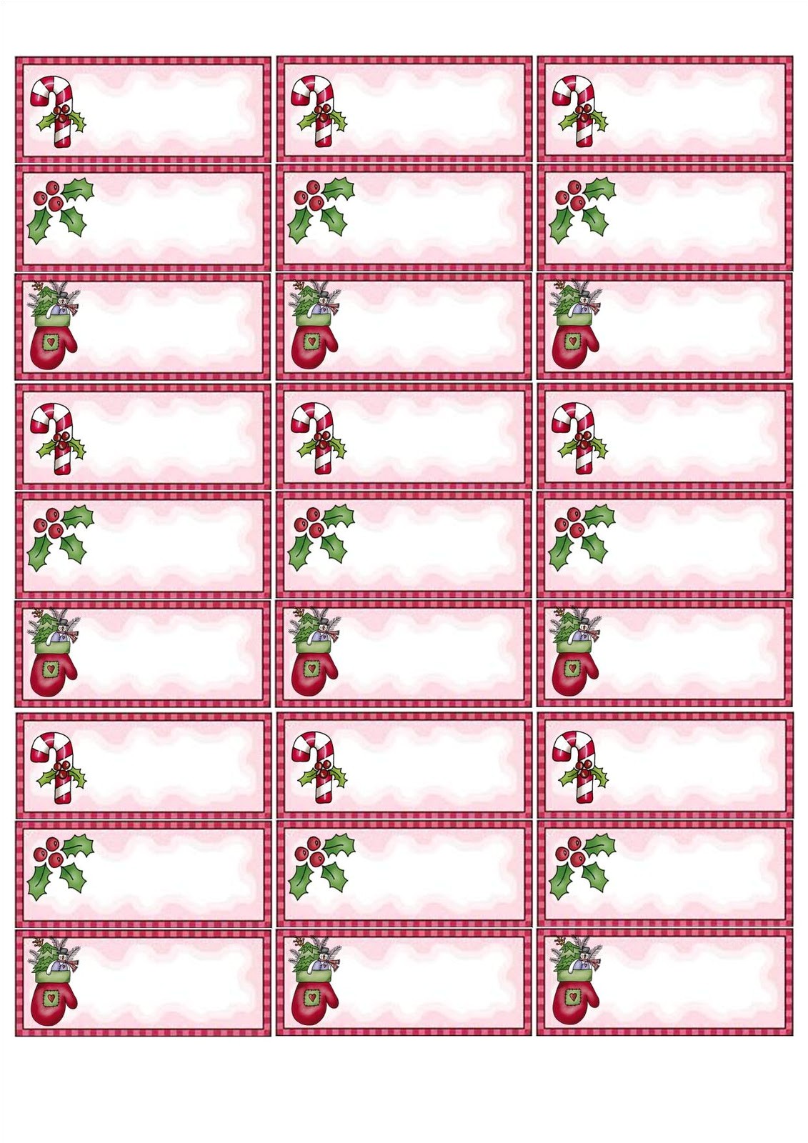 Christmas Return Address Labels Template Avery 5160 Williamson ga us