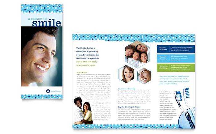 Doctor's Office Brochure Template Dentistry Dental Office Brochure Template Design