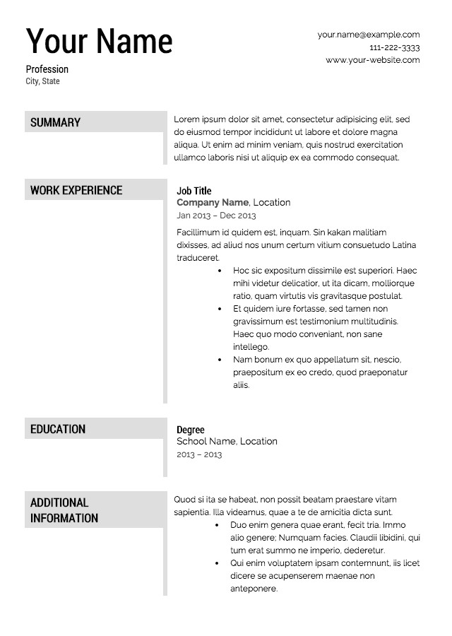 Downloadable Resume Templates Free Free Downloadable Resume Templates Amplifiermountain org