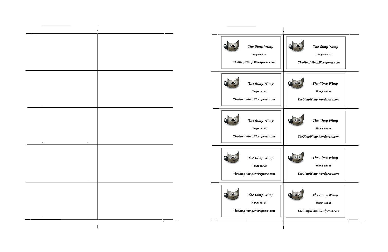  Free Business Cards Templates To Print At Home Williamson ga us