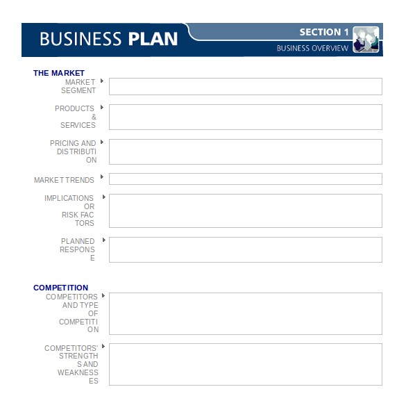 Free Business Plan Template Word Business Plan Templates 43 Examples In Word Free