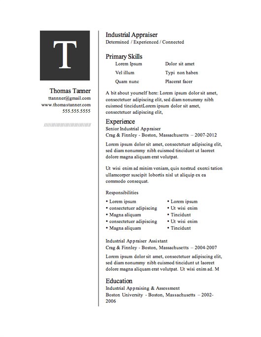 Free Downloadable Resume Templates 12 Resume Templates for Microsoft Word Free Download Primer
