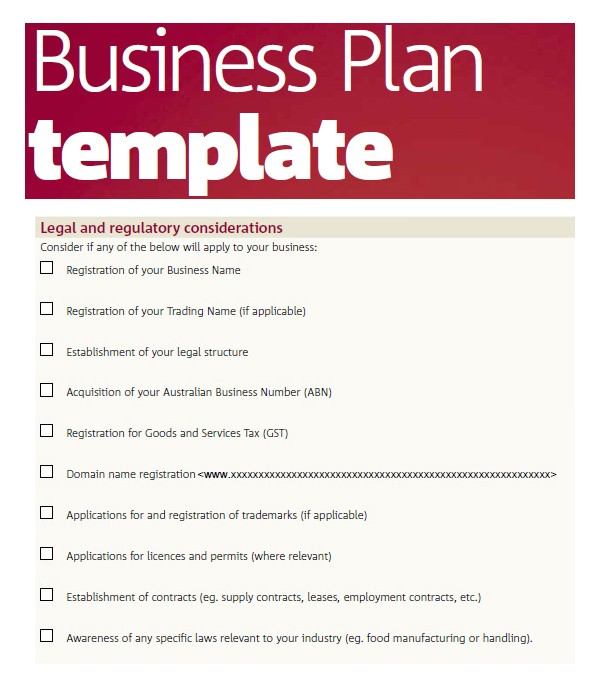 Free Sample Business Plan Template Pdf 30 Sample Business Plans and Templates Sample Templates
