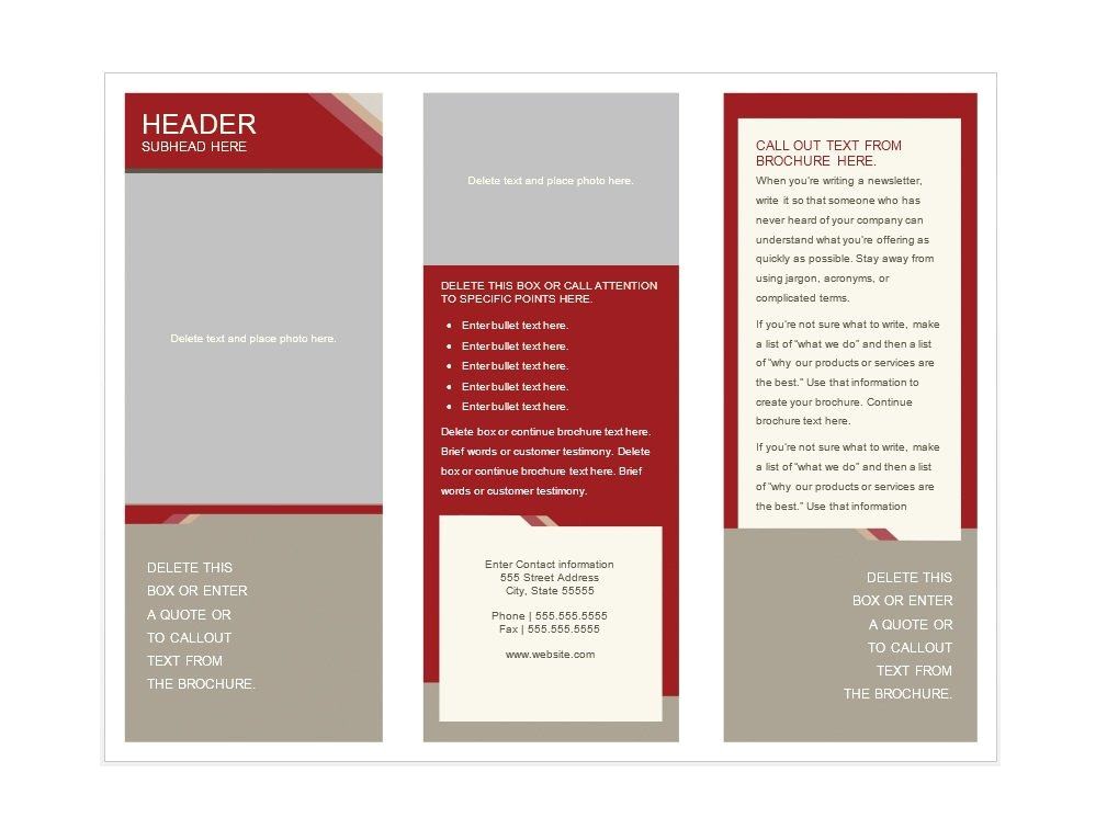 Free Template to Make A Brochure 31 Free Brochure Templates Word Pdf Template Lab