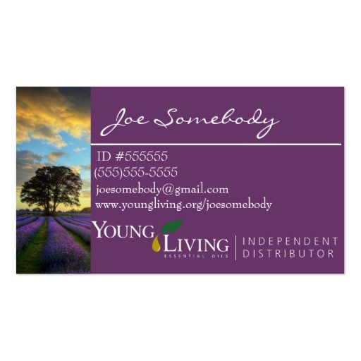 Free Young Living Business Card Templates Young Living Business Card Templates Budget Template Free