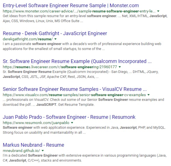 Google software Engineer Resume Sample How to Do A Successful Google Resume Search