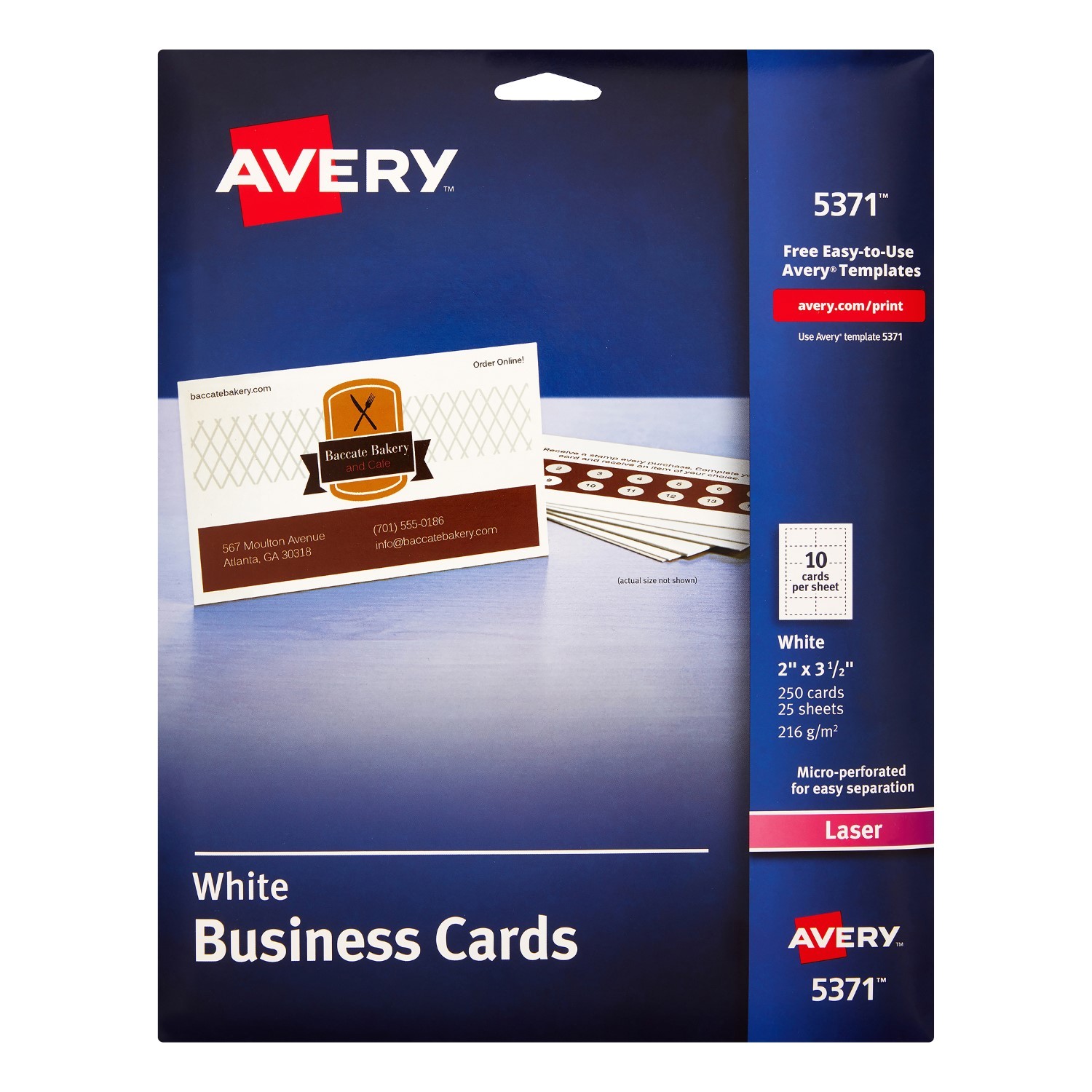 How To Use Avery Business Card Templates In Word Williamson ga us