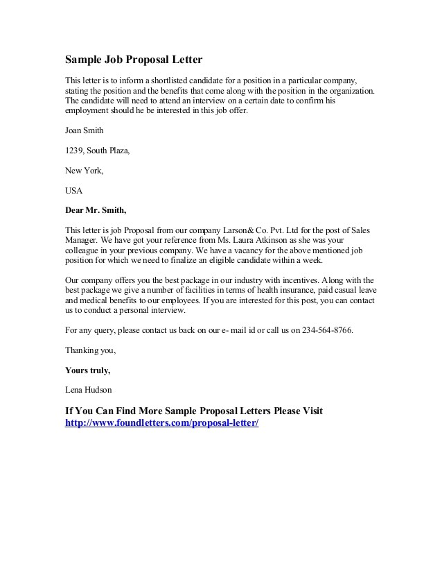 how-to-write-a-job-proposal-template-sample-job-proposal-letter