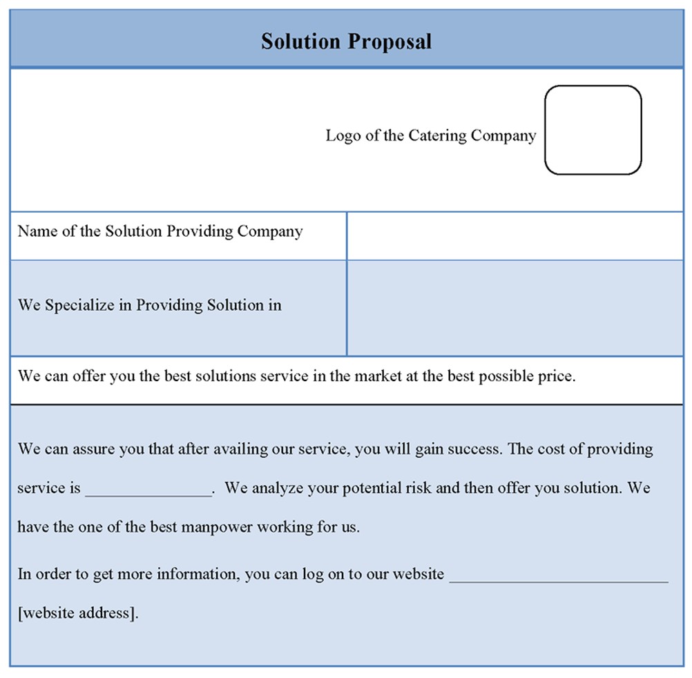 It solution Proposal Template It Proposal Template Business Proposal Templated