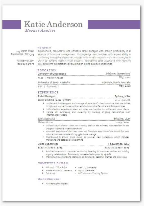 Modern Resume Templates Free Modern Resume Template Latest Information