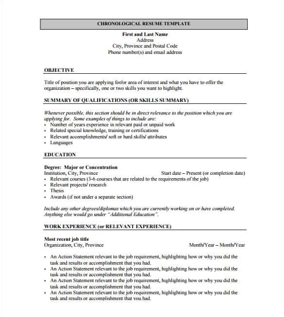 Pdf Resume Template 14 Resume Templates for Freshers Pdf Doc Free