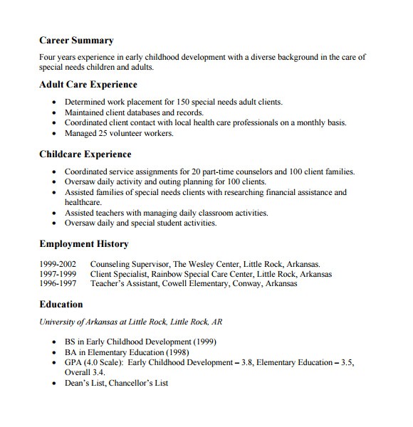 Pdf Resume Templates 6 Sample Functional Resumes Sample Templates