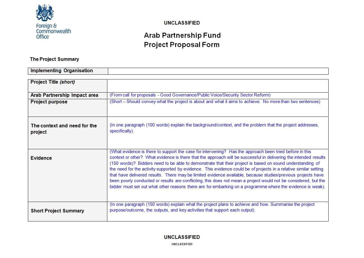 Project Proposals Templates 43 Professional Project Proposal Templates Template Lab