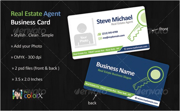 Real Estate Agent Business Card Template 30 Real Estate Business Card Templates Tutorial Zone