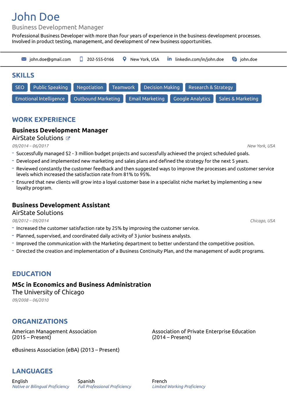 Resumè Template 2018 Professional Resume Templates as they Should Be 8