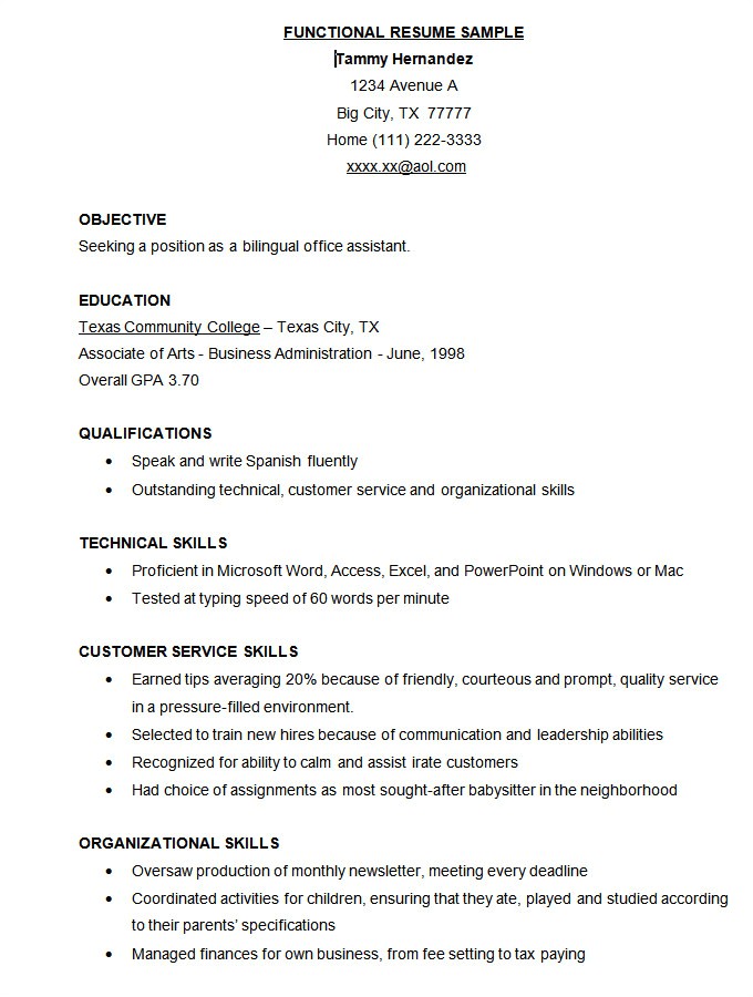 Resume Template Examples Free Microsoft Word Resume Template 49 Free Samples