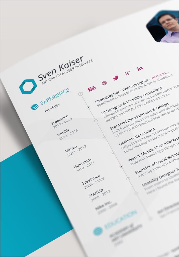 Resume Template Indesign Free 10 Best Free Resume Cv Templates In Ai Indesign Psd