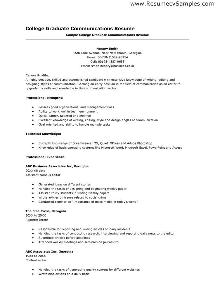 Sample Resume for No Experience Applicant Sample High School Resume College Application Best
