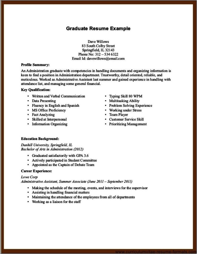 Sample Resume for Office assistant with No Experience Office assistant Resume No Experience Free Samples