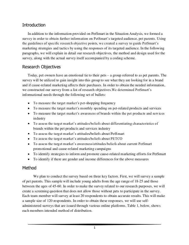 Survey Proposal Template Survey Proposal