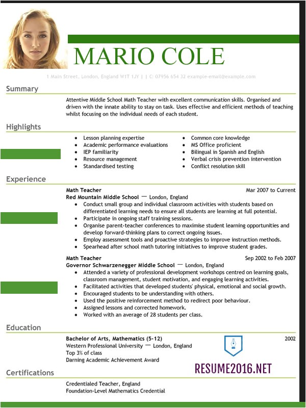 Top Resume Template Resume Templates 2016 which One Should You Choose