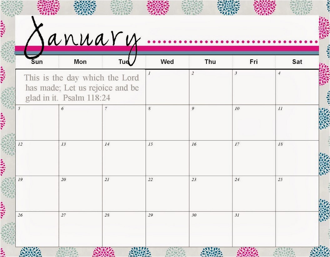 Calendar with Pictures Template Free January Printable Calendars with Holidays Printable