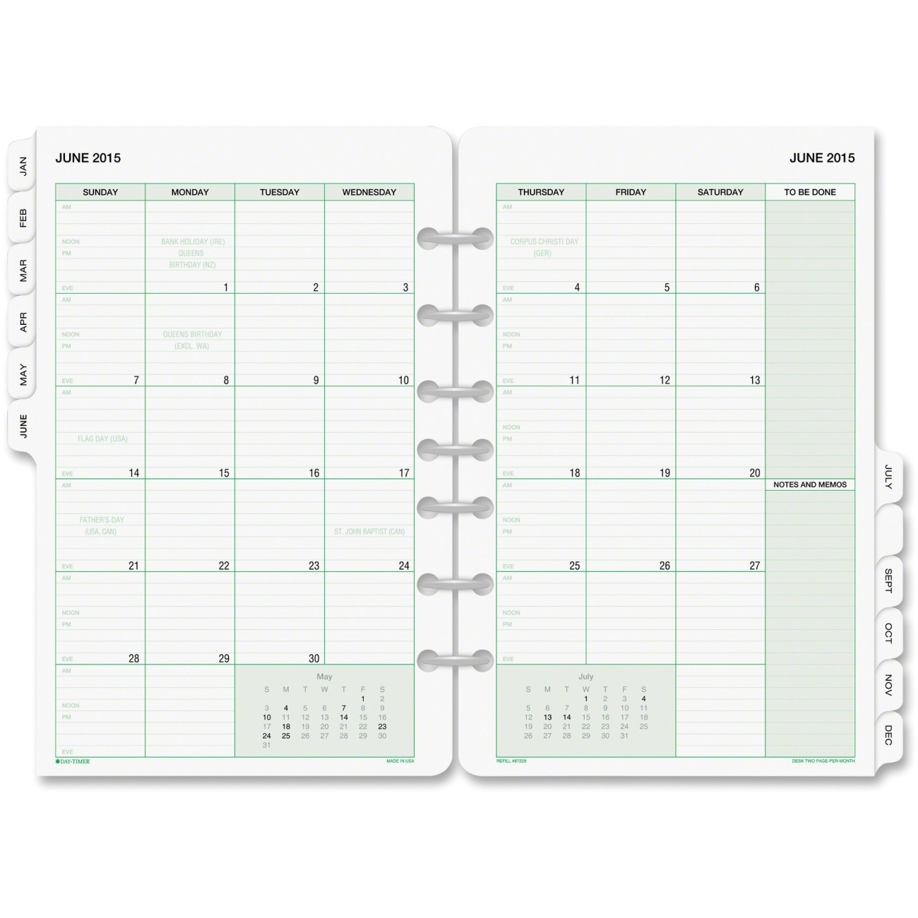 Daytimer Calendar Template williamsonga.us