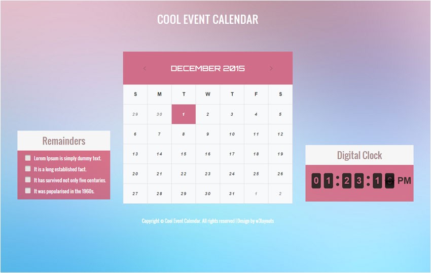 Event calendar ru. Календарь html. Календарь на сайте. Календарь CSS. Красивые календари в html.