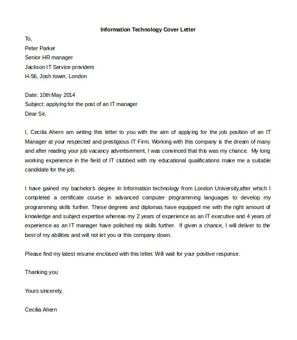 Free Cover Letter Templates Word 54 Free Cover Letter Templates Pdf Doc Free
