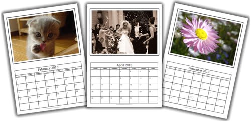 Homemade Calendar Template Free Photo Calendar Template In Ms Microsoft Word format