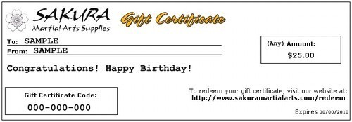 Martial Arts Gift Certificate Template Martial Arts Gift Certificates Templates Templates