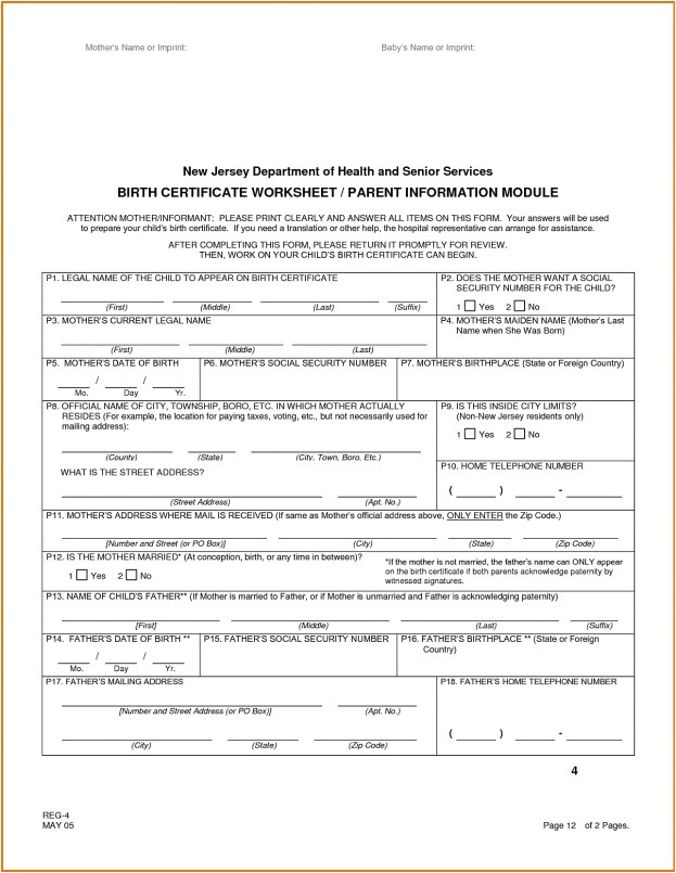 Translation Of Mexican Birth Certificate to English Template Mexican Birth Certificate Translation Template Pdf