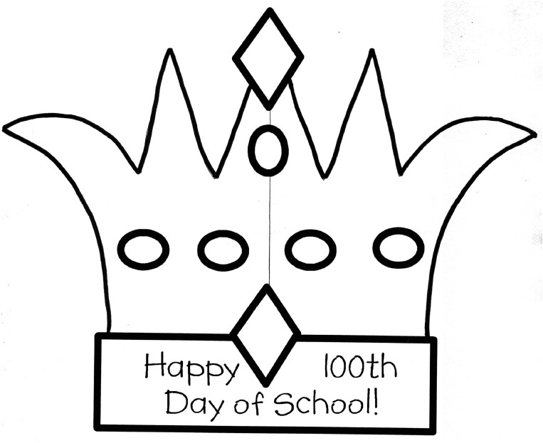 100th Day Hat Template 75 Clever Ideas for 100 Days Of School Tip Junkie