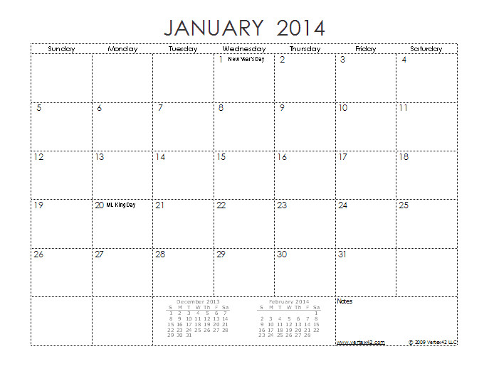 12 Month Calendar Template 2014 5 Best Images Of 12 Month Calendar 2014 Printable