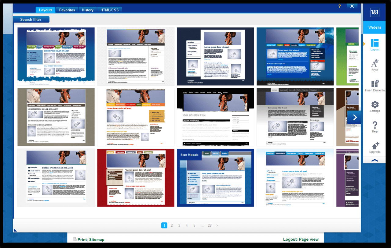 1and1 Templates 1 1 Mywebsite Review Of the Website Builder