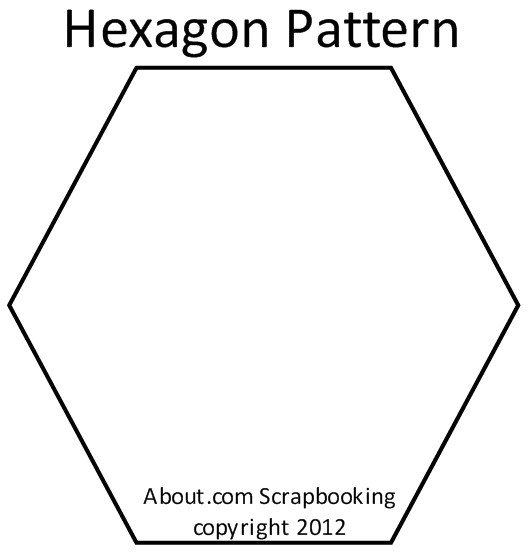 3 Inch Hexagon Template Williamson ga us