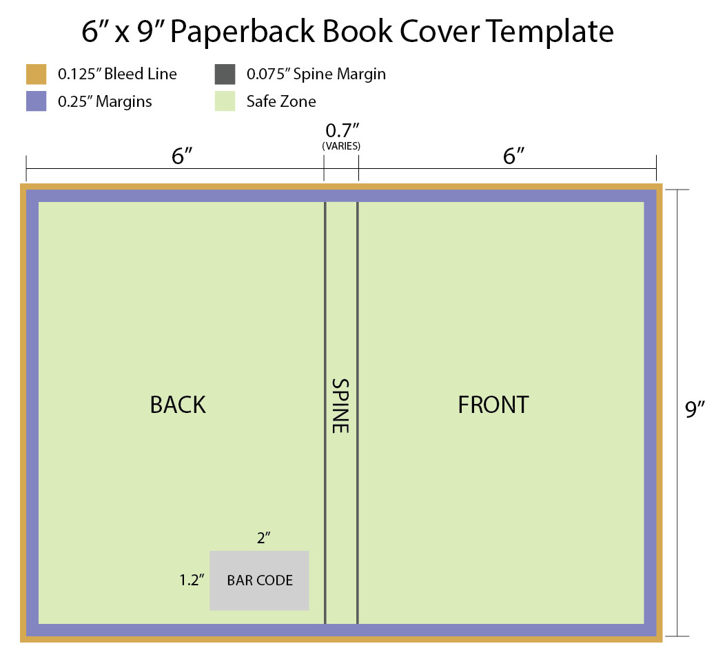 6×9 Book Template for Word 17 Paper Book Cover Template Images Memory Book Cover